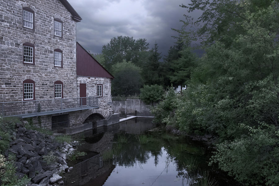Architecture Photograph - Old Stone Mill, Delta, Leeds County, Ontario by John Twynam