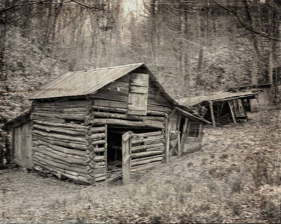 Old Storage Cribs Photograph By Cheryl Binnall - Fine Art America