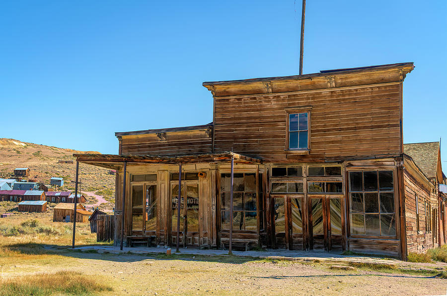 Old Storefront  in Bodie Ghost Town Photograph by Lindsay Thomson