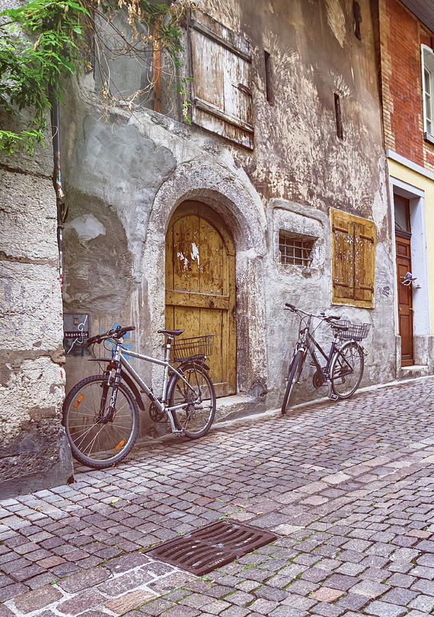 Old street in Solothurn, Switzerland Photograph by Elenarts - Elena Duvernay photo