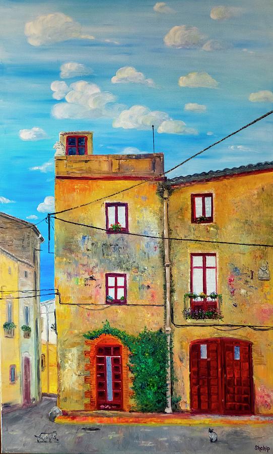 Old street Painting by Natalia Shchipakina - Fine Art America