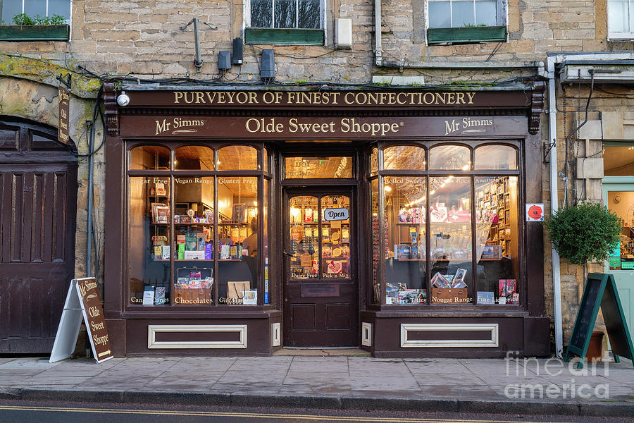 Old Sweet Shop Chipping Norton Cotswolds Photograph by Tim Gainey ...