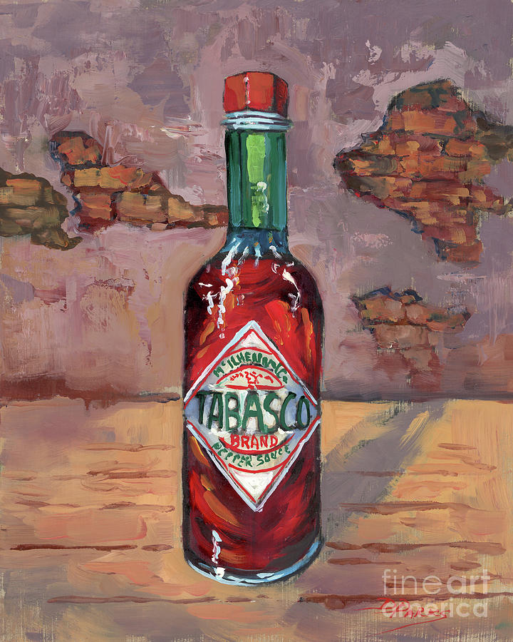 Old Tabasco  Painting by Dianne Parks