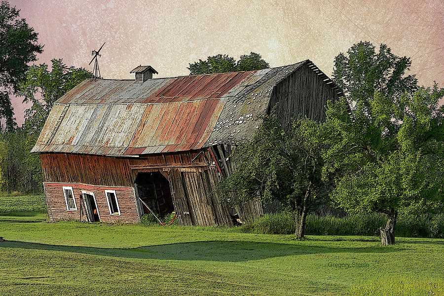 Old Textured Barn Photograph by Gregory Steele - Fine Art America