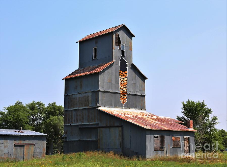 Old Time Grain Elevator Photograph by Marty Fancy