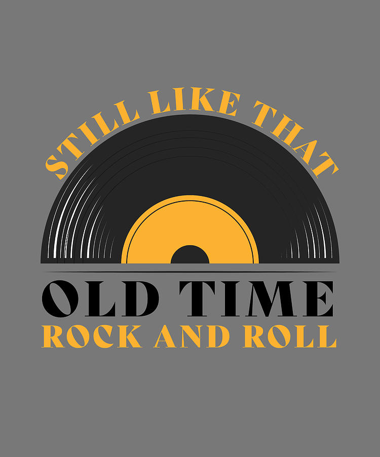 Old Time Rock And Roll Record Bob Seger Digital Art by Kyle Currence