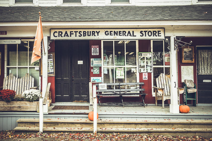 Old Time Vermont General Store Photograph by Andrew Soundarajan