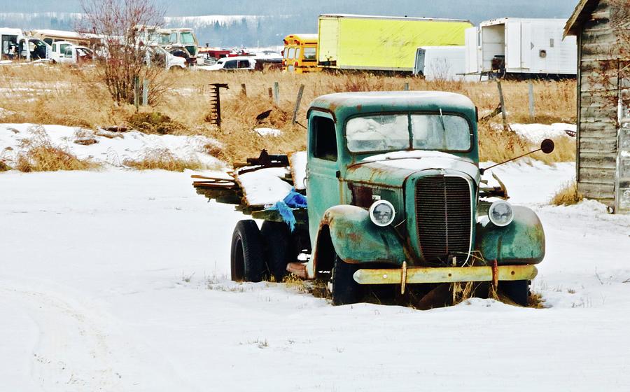 Old Timer Truck Photograph by Brian Sereda