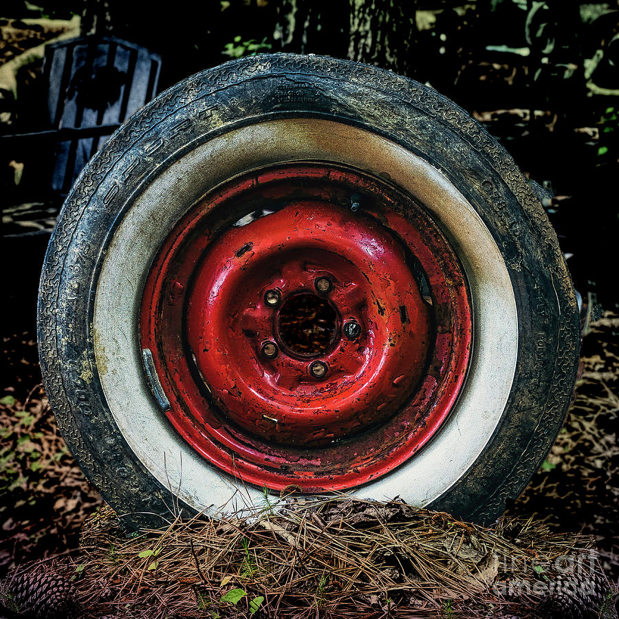 Old Tire Photograph by Nick Zelinsky Jr