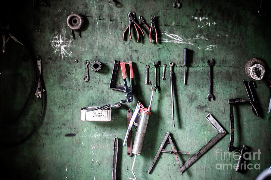 Old tool set Photograph by Raphael Bittencourt
