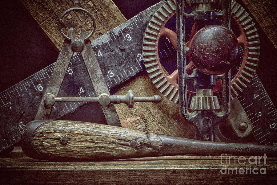 Old Tools Photograph by Robert Anastasi