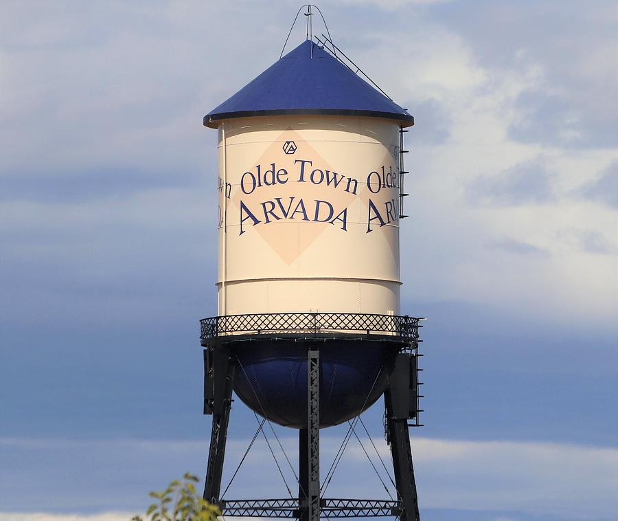 Old Town Arvada Water Tower Photograph by Rod Jorgensen - Pixels