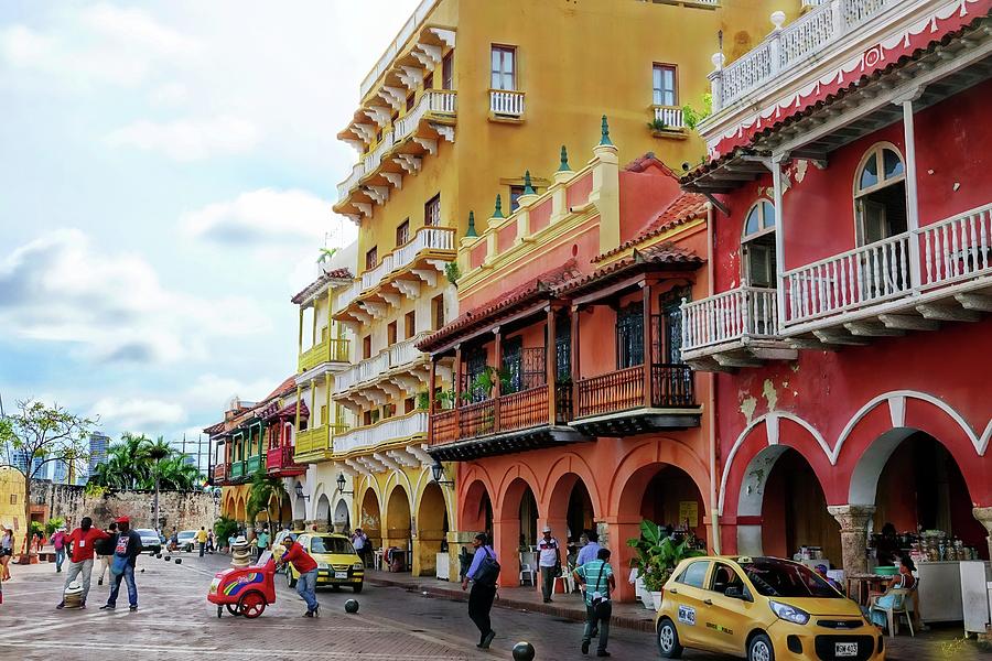 Old Town Cartagena Photograph by Rick Lawler