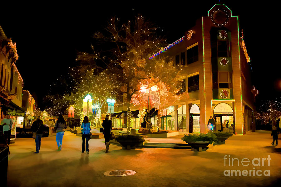 Old Town Christmas Photograph by Jon Burch Photography