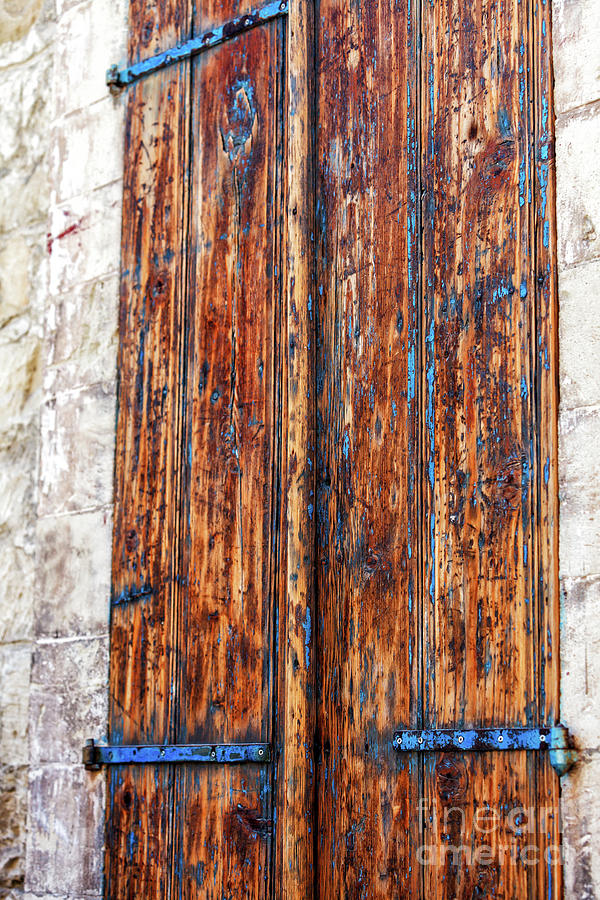 Old Town Door in Limassol Cyprus Photograph by John Rizzuto