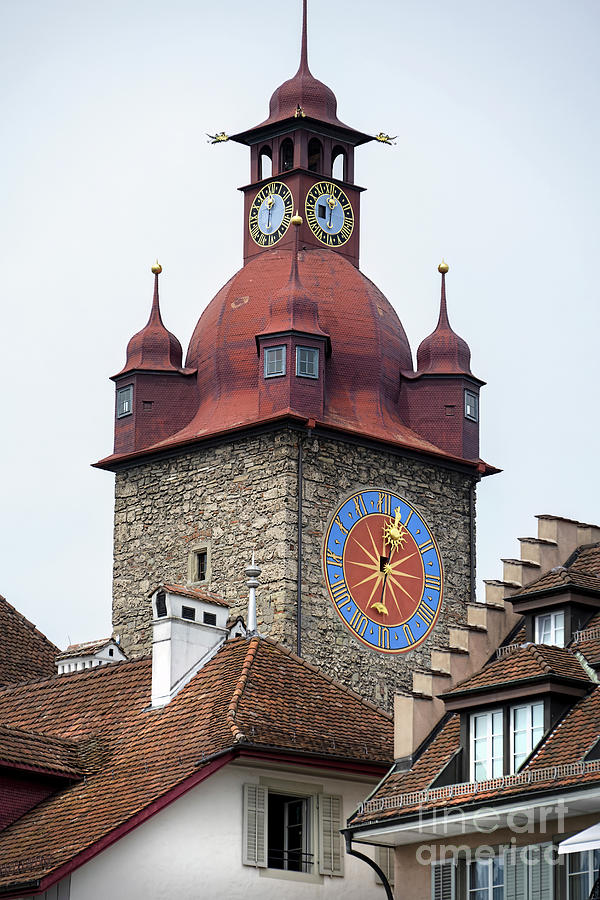 Old Town Lucerne_1584 Photograph by Baywest Imaging - Fine Art America