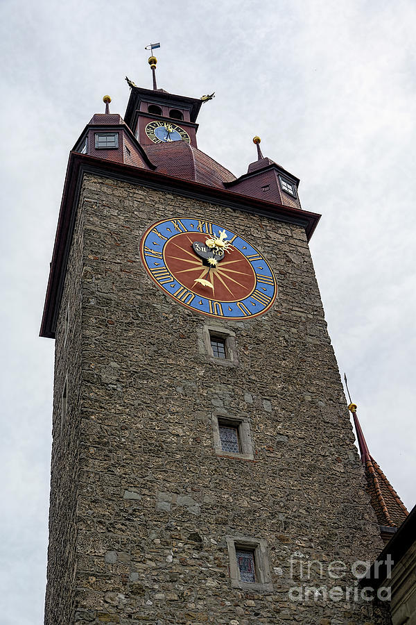 Old Town Lucerne_1618 Photograph by Baywest Imaging - Fine Art America