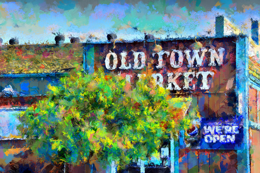 Old Town Market Orcutt California Photograph by Barbara Snyder