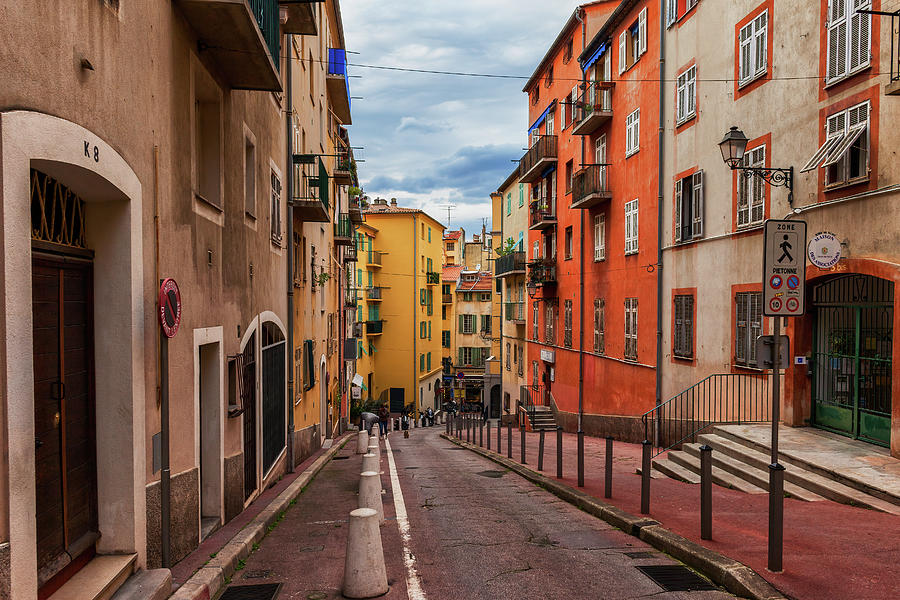 Old Town of Nice in France Photograph by Artur Bogacki