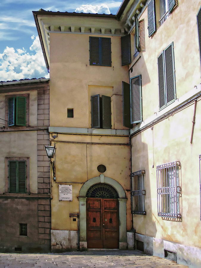Old Town of Siena by Anthony Dezenzio Old Town of Siena by Anthony Dezenzio