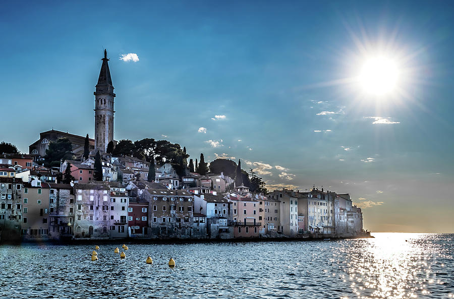 Old Town Of The City Of Rovinj In Croatia Photograph by Andreas Berthold