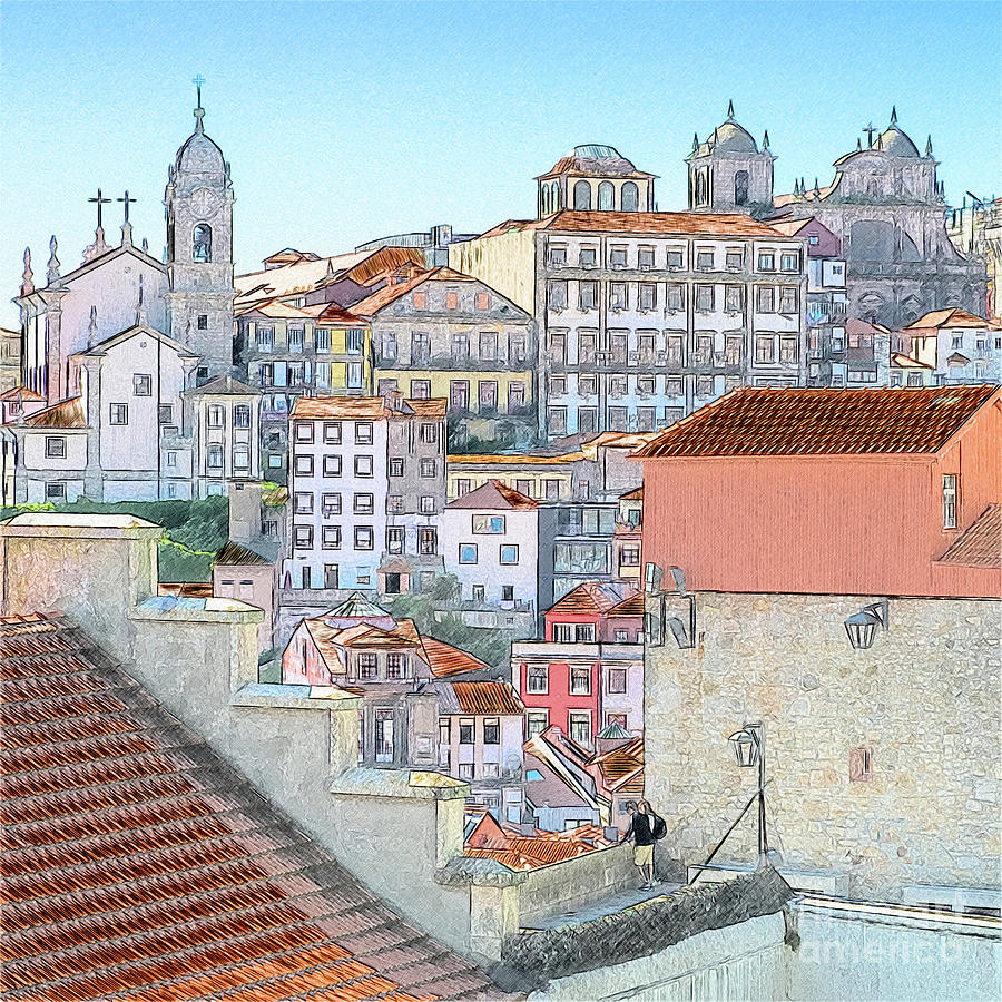 Old Town Porto, Portugal Photograph by Philip Preston