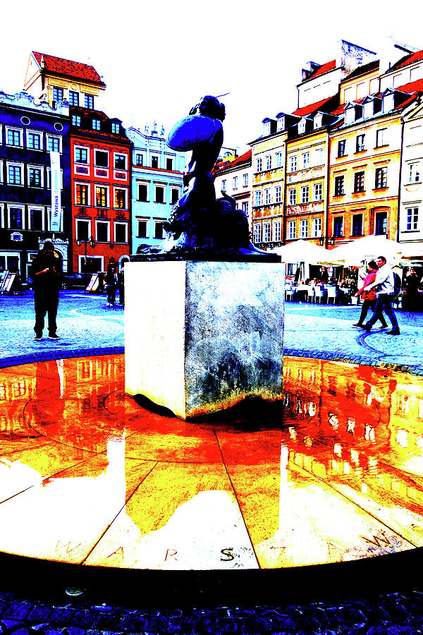 Old Town Square In Warsaw, Poland 10 Photograph by John Siest