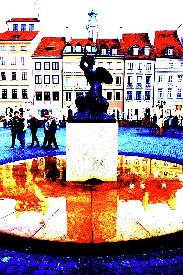 Old Town Square In Warsaw, Poland 4 Photograph by John Siest
