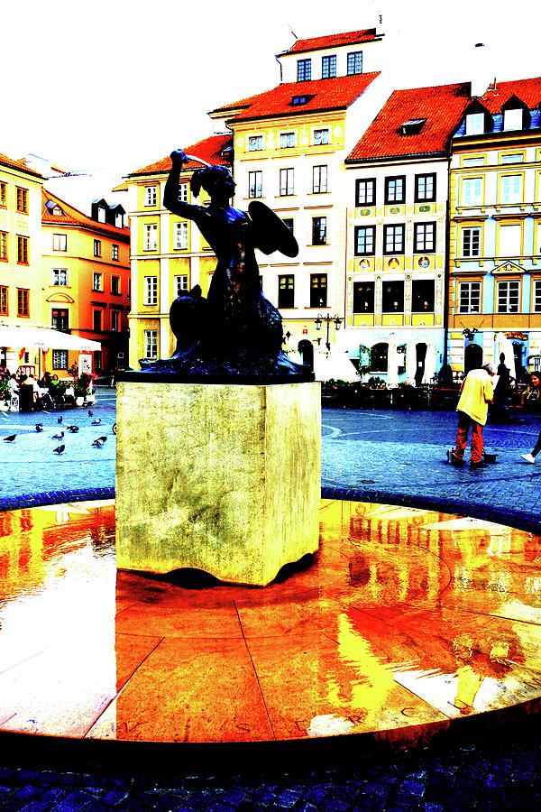 Old Town Square In Warsaw, Poland 6 Photograph by John Siest