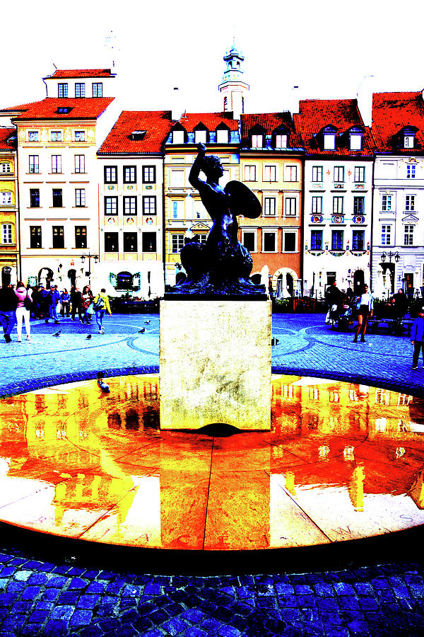 Old Town Square In Warsaw, Poland 7 Photograph by John Siest