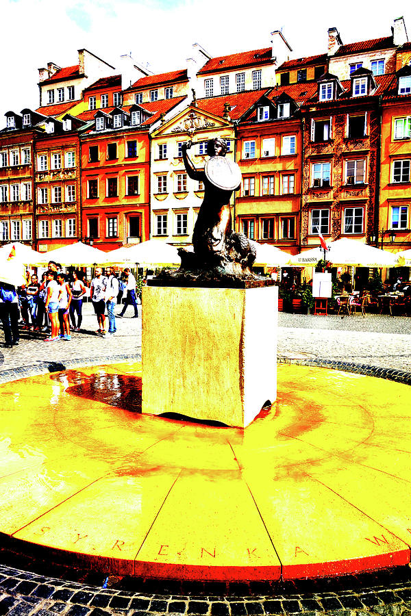 Old Town Square In Warsaw, Poland 8 Photograph by John Siest