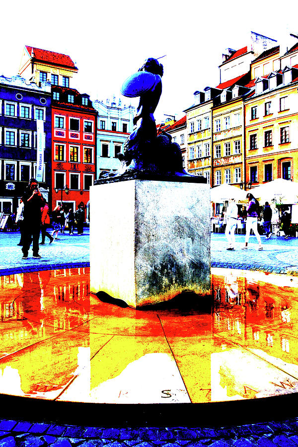 Old Town Square In Warsaw, Poland 9 Photograph by John Siest