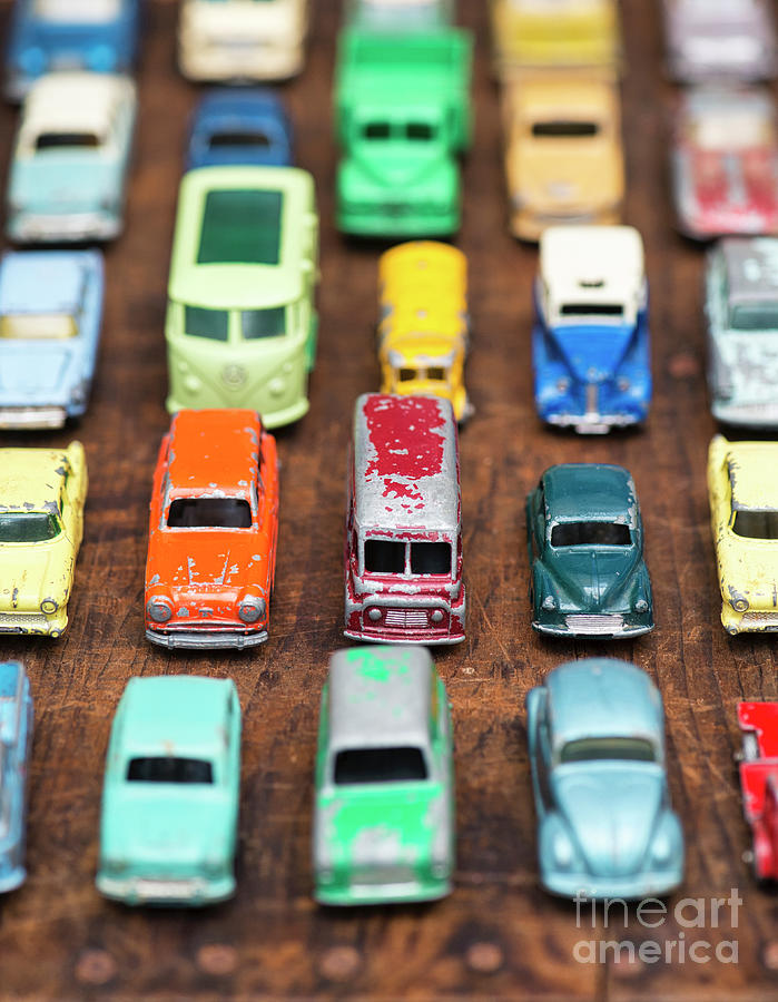 Old Toy Cars Photograph by Tim Gainey