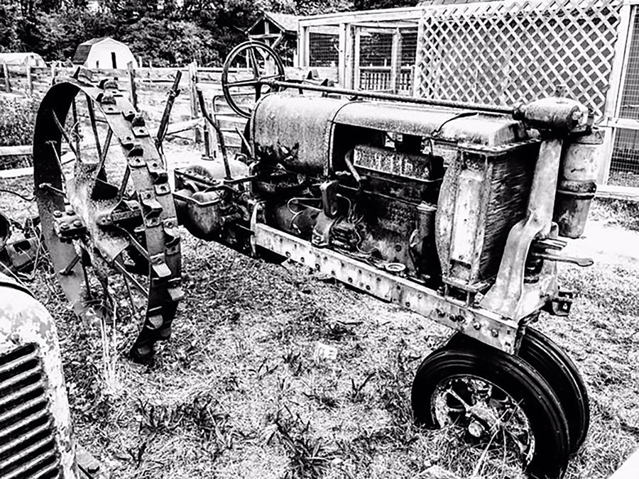 Tractor Photograph - Old Tractor by Jeremy Edsall Tractor Photograph - Old Tractor by Jeremy Edsall