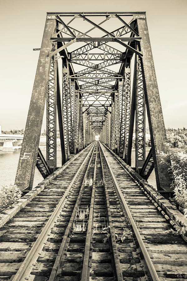 Old Train Bridge Photograph by Scott Prokop - Pixels