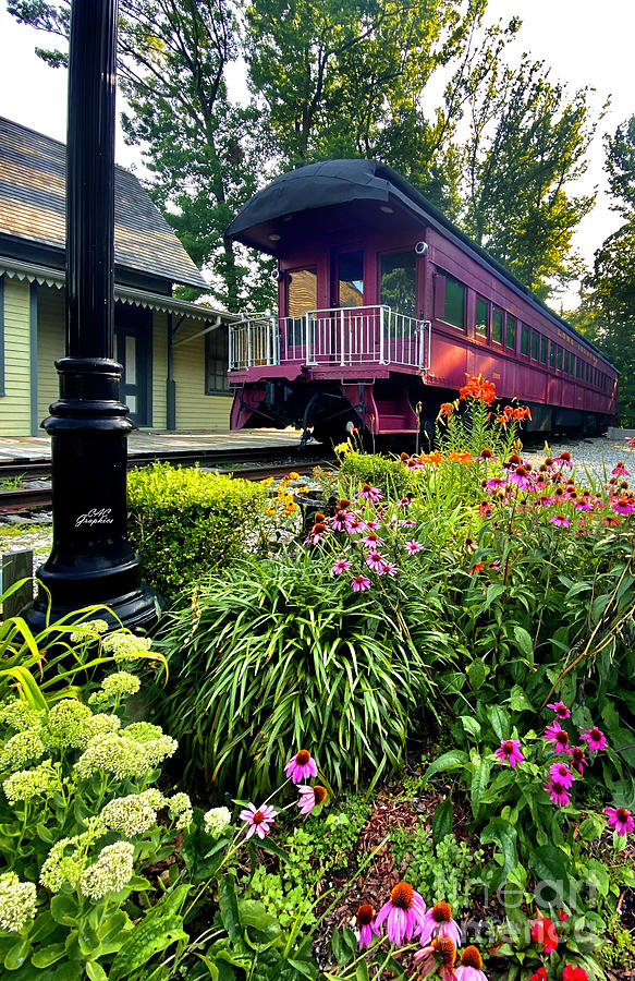 Old Train Depot Photograph by CAC Graphics