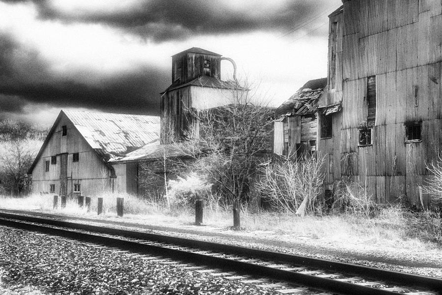 Old Train Depot, Swartz Creek Photograph by Jeffrey Holbrook