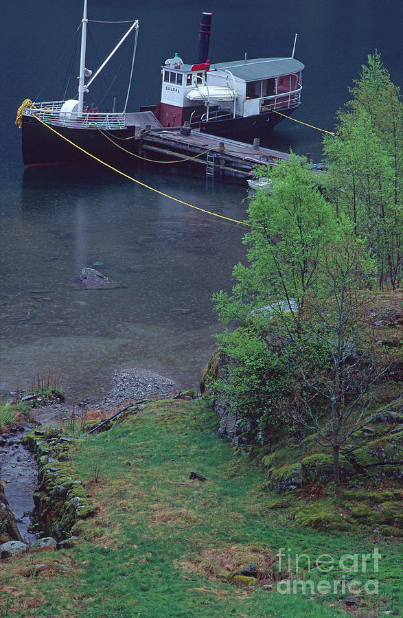 Old tramp steamer Photograph by Robert Douglas - Pixels