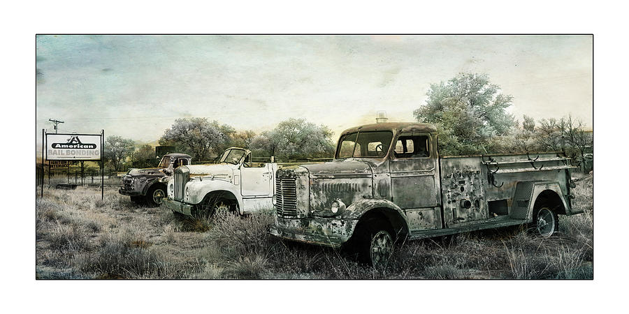 Old Truck In Espanola Photograph