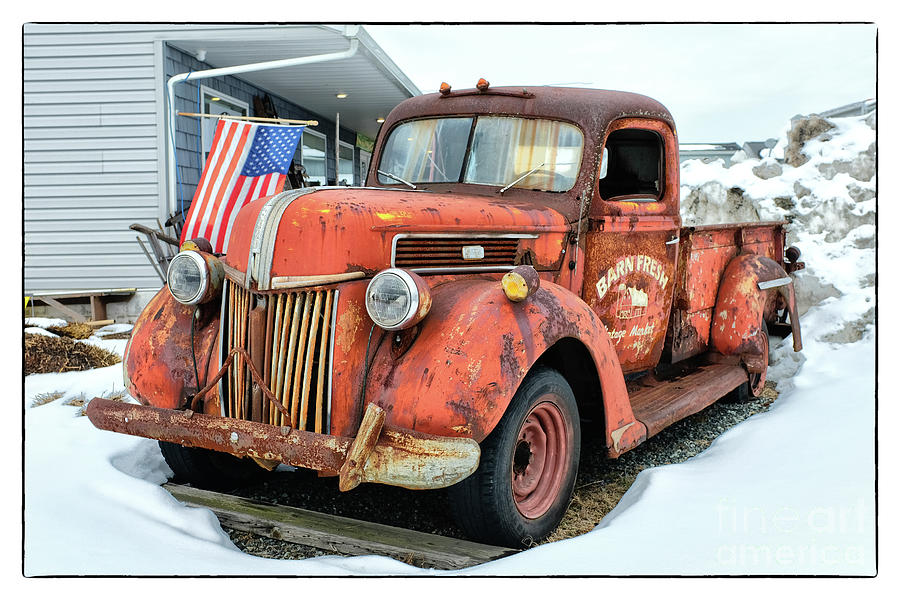 Old Truck  Photograph by Jack Paolini