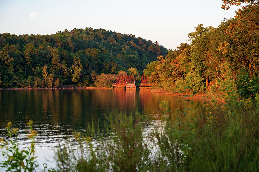 Old Tugaloo River Bridge Photograph by Craig Kauzmann - Fine Art America