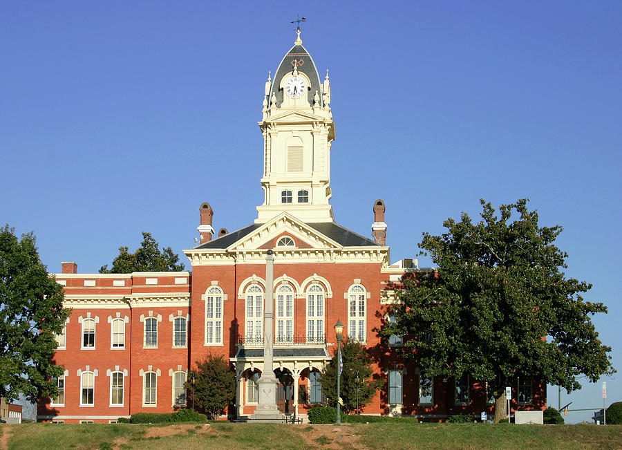 Old Union County Courthouse Photograph by Carl Miller