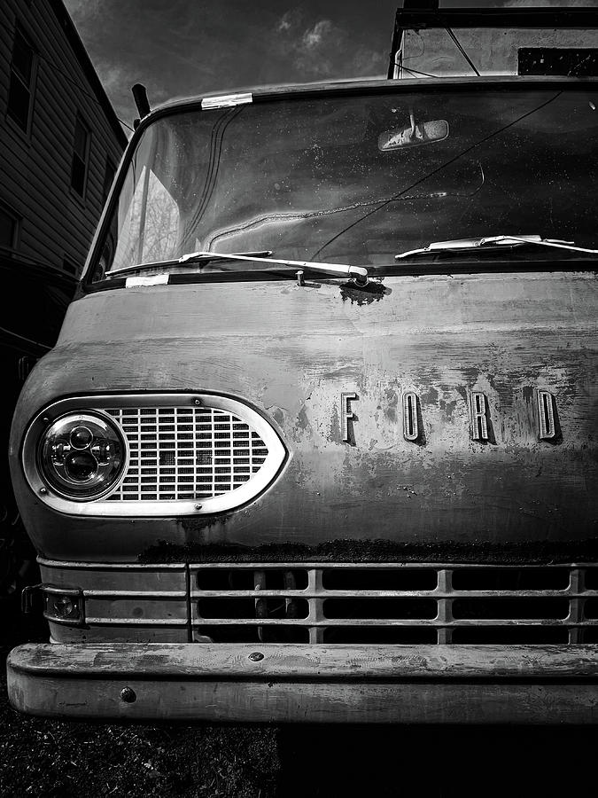 Old Van Photograph by Jim Feldman
