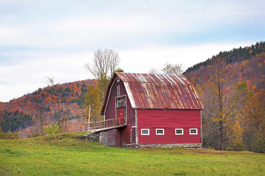 Old Vermont Barn Photograph by Eric Gendron