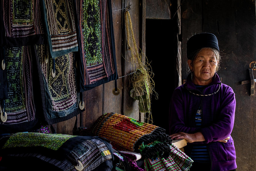 Old Vietnamese of Lao Chai Photograph by Arj Munoz