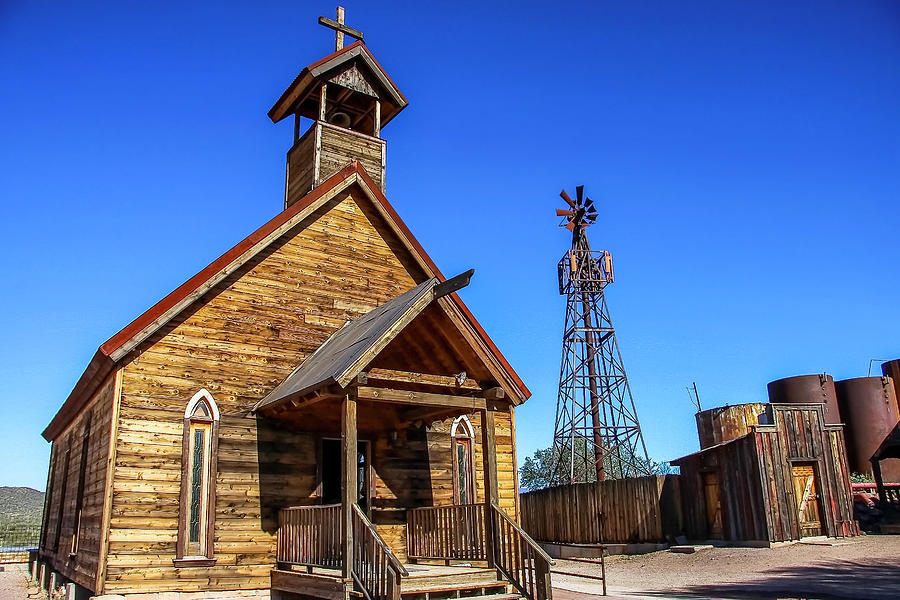 Old West Church Photograph by Dawn Richards