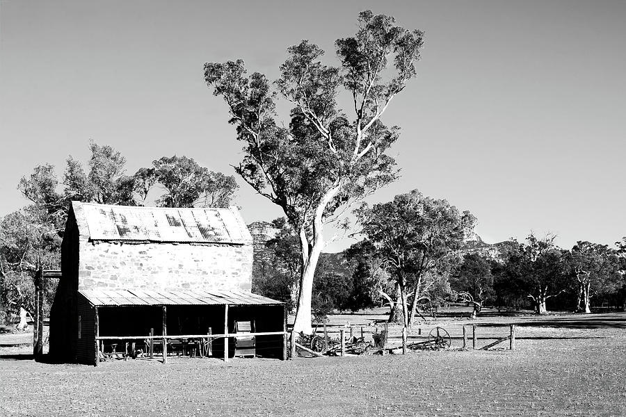 Old Wilpena Station 3 BW Photograph by Lexa Harpell