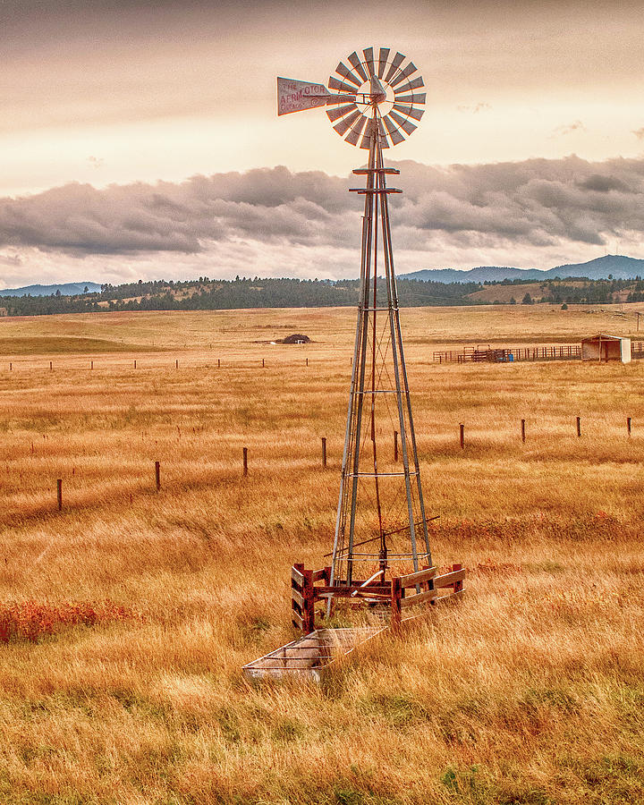 Old Windmill Photograph by Don Spenner