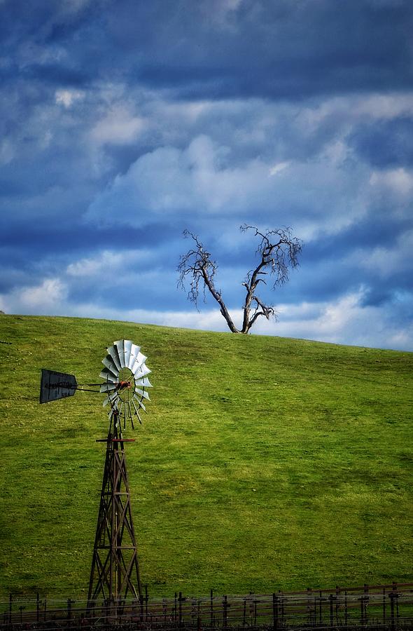 Old Windmill Photograph by Steph Gabler