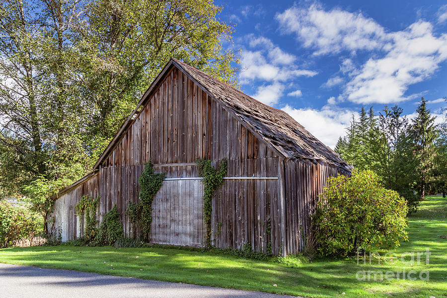 Old Wooden Barn Photograph